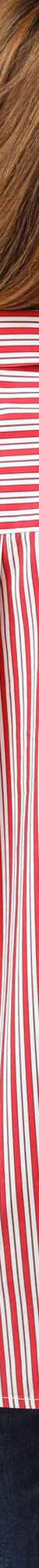Chemisier rayé boutonné (blanc / rouge) Chemisier rayé boutonné (blanc / rouge)